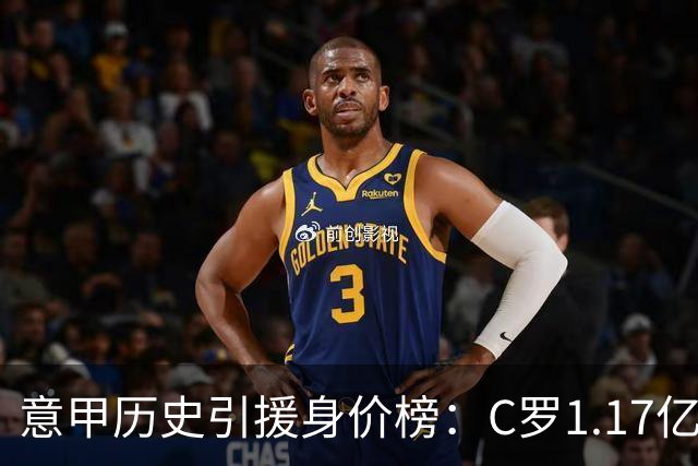 意甲历史引援身价榜：C罗1.17亿欧唯一过亿，伊瓜因9000万欧次席